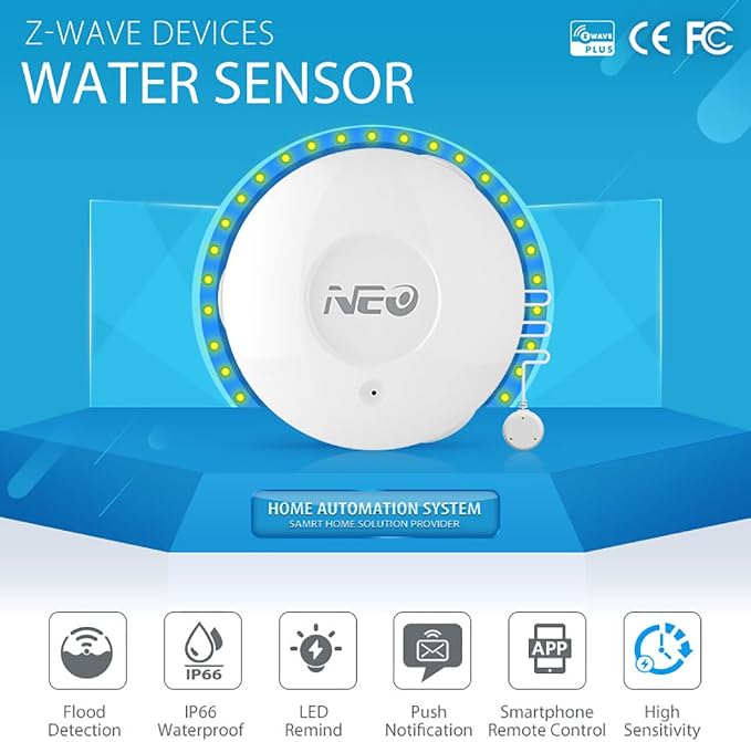 NEO Z-Wave Plus 700 Water Leak Sensor - Image 2