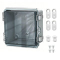 IP67 Waterproof Electrical Junction Box, 5.9x5.9x3.5 ABS Plastic Enclosure | by NineLeaf