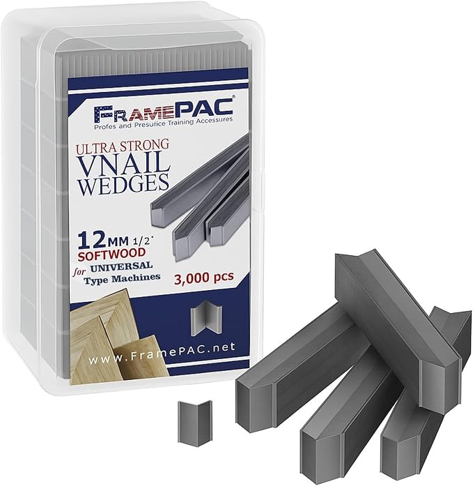 V Nails for Picture Frames Softwood Universal 12mm - by FramePac