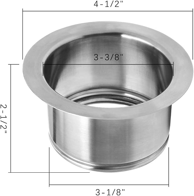 Extended Garbage Disposal Flange, Deep Kitchen Sink Flange - Image 3