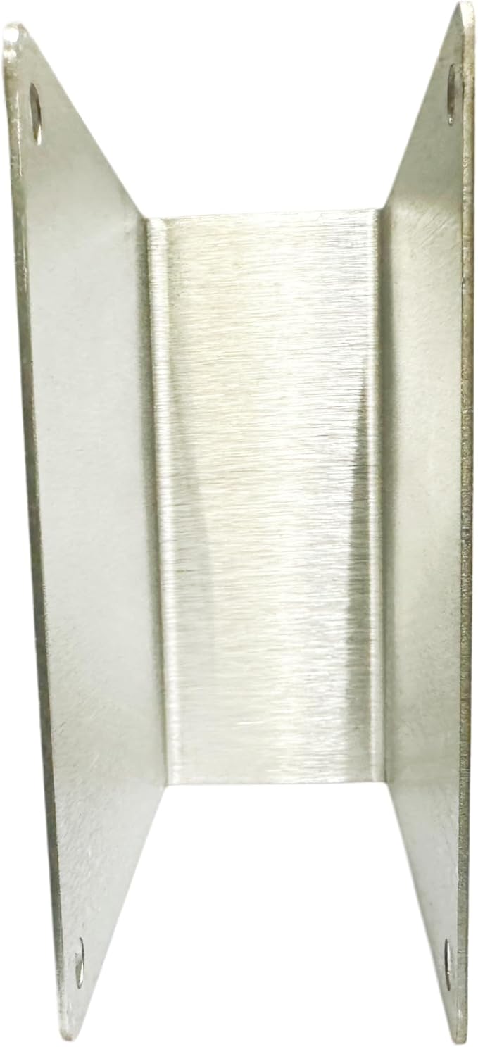 MP9492 1-3/4" Door Reinforcement Plate, Stainless Steel, 2 Pack | Designed - Image 4