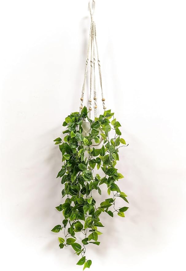 Comtelek 2 Packs Fake Hanging Plant by Comtelek