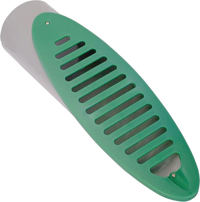4 Inch Green Angled Drain Grate Yard Drain, Yard Drain Emitter by Unknown