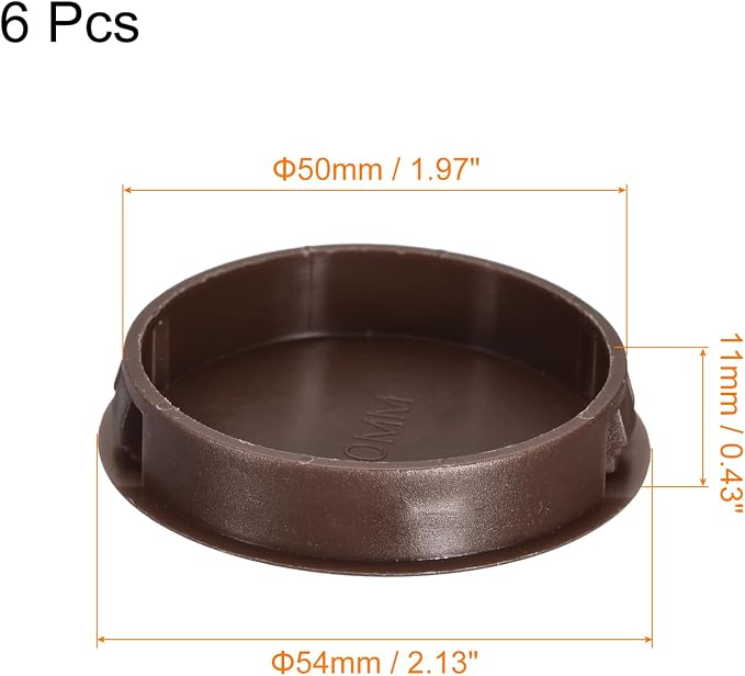 uxcell 50mm/1.97" Plastic Hole Plugs - Image 2