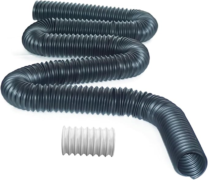 Extra 8 Ft Pipe with Connector, 2 Inch Diameter, Use by NAACOO