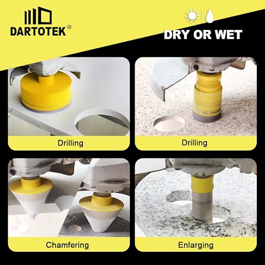Diamond Core Drill Bits Set 9PCS - Image 2