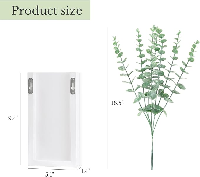 Dahey 2 PCS Wall Planter Vase - Image 3