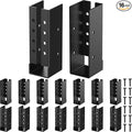 2"x6" Concealed Joist Hanger, Outdoor Concealed-Flange Joist Bracket | Joist by woiron