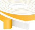 Heavy-Duty Foam Weather Strip, Wide Gap Filler, 40Ft Bulk Pack | Strong by Trisiki