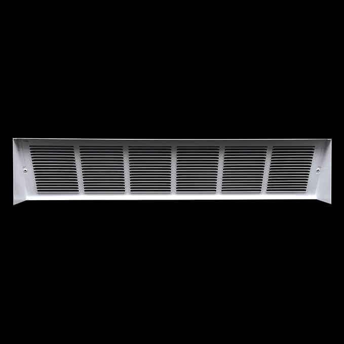 Fits 30x6 Duct Opening | Steel Triangular Baseboard Return Air Grille by Handua - Image 4