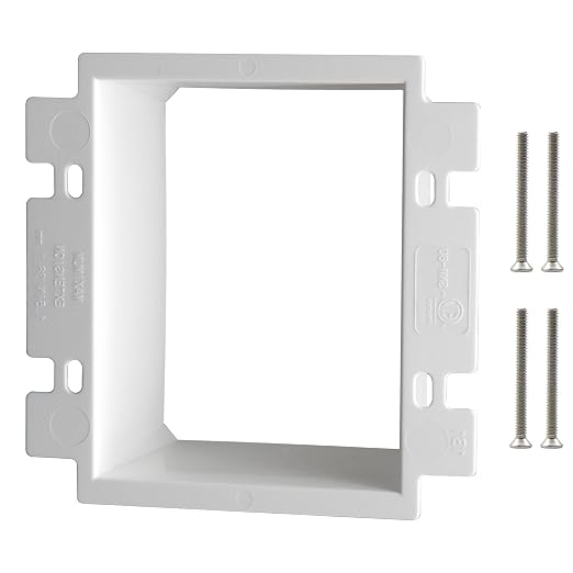 2-Gang Nonmetallic Outlet Box Extender, ETL Listed, 1 Pack | ETL Listed by AIRTAK