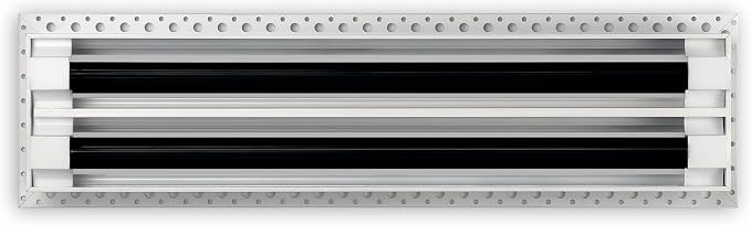 BUILDMART - 18x4 MUD-in Air Vent Cover - Drywall MUD in White Air Vent - MUD - Image 2