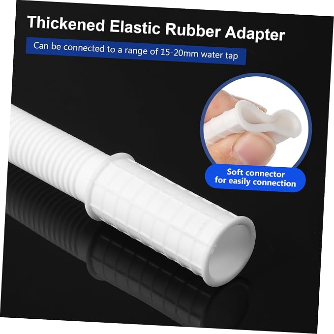 Cabilock 5pcs Washing Machine Drain Hose Flexible Air Conditioner Drainage Pipe - Image 9