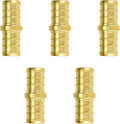 5-Pack 1/2 Inch PEX Coupling Fittings | Brass by SUNGATOR