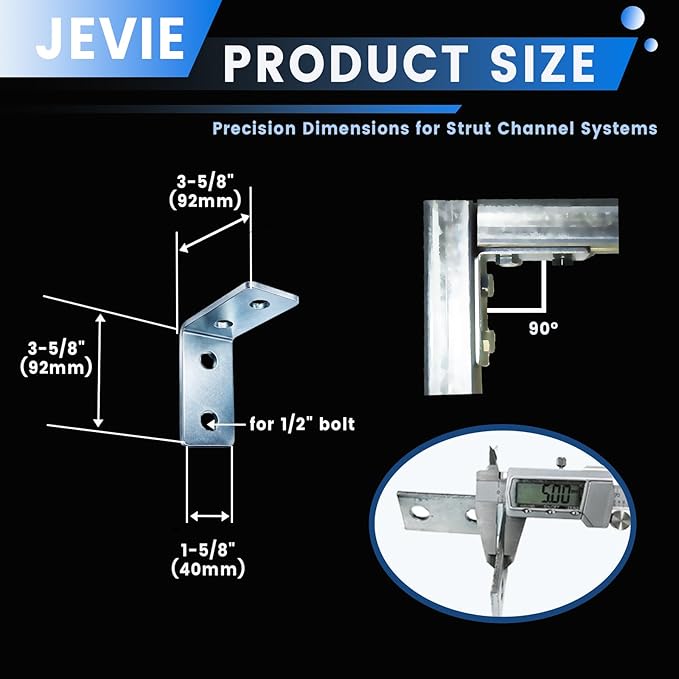 Heavy Duty 4-Hole L Angle Bracket - Image 2