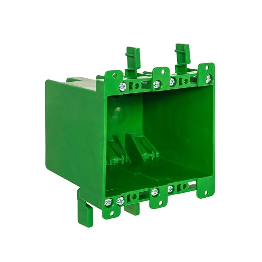 Old Work BaseBox – Expandable Double Gang PVC Electrical Box by OneBoxforAll