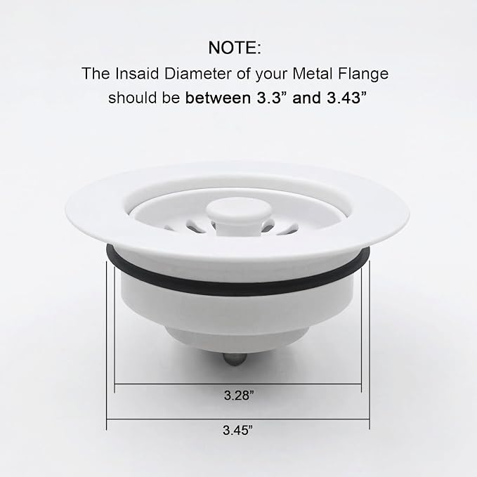 GZILA Garbage Disposal Drain Strainer and Stopper - Image 5