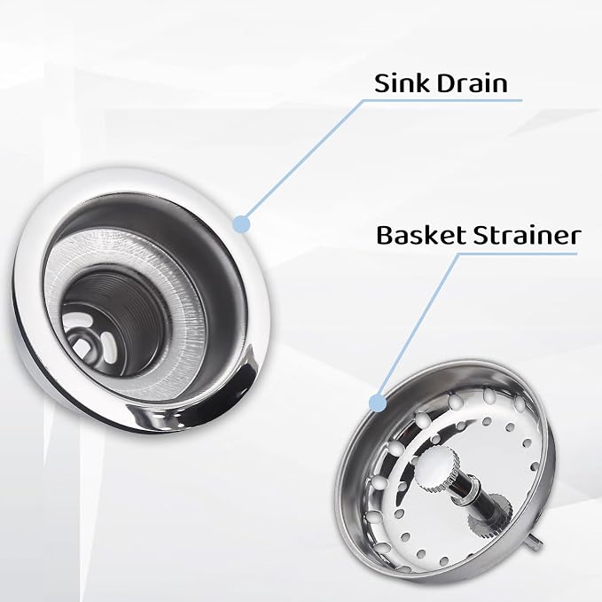 Kitchen Sink Basket for Moen 22036 Collection, 3-1/2 Inch Sink Drain Stopper - Image 4