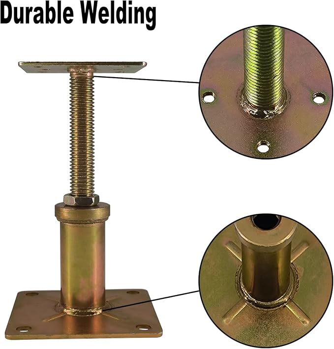 6 Pack House Floor Joist Support Jacks Adjustable 4 1/3"-7" - Image 5