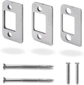 Door Strike Shim Plates, Standard Size Spacer, Stainless Steel | Set of 3 by MOSECYOU
