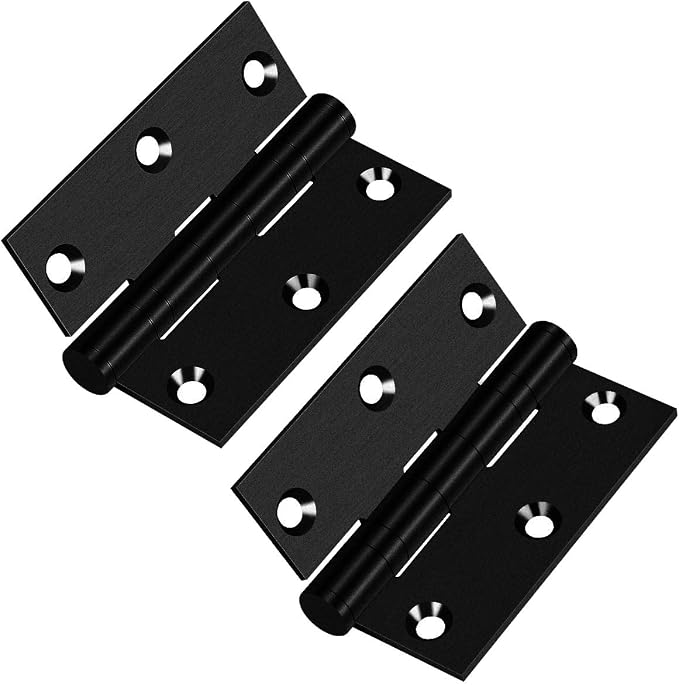 Commercial and Residential 3" x 2.5" 304 Stainless Steel Door Hinges, 3 Inch by Hommyzone