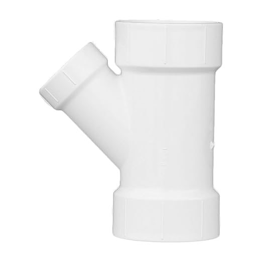 CHARLOTTE PIPE 3 x 3 x 2 DWV WYE REDUCING DWV - Image 5