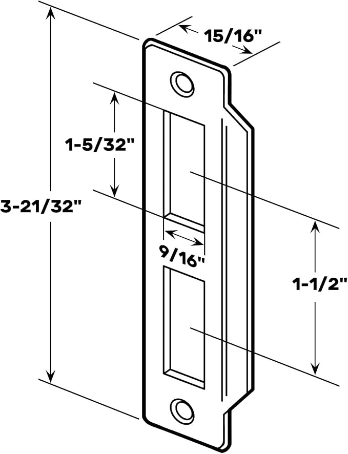 Door Strike Plate Replacement Parts - Image 5