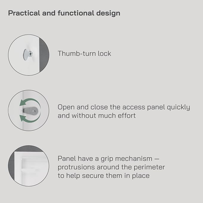 Vent Systems Access Panel for Drywall 6 x 10 Inch - Image 4