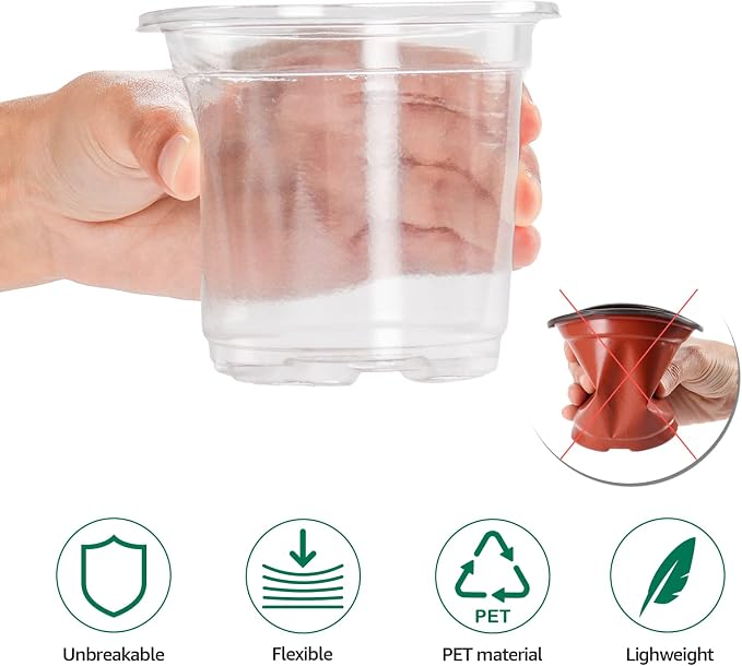 Bluepro Clear Nursery Pots - Image 6