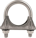 Heavy Duty 1.75" 1-3/4 Inch Exhaust U Bolt Clamp Stainless | 8.5mm Thick Rod by eLifecenter