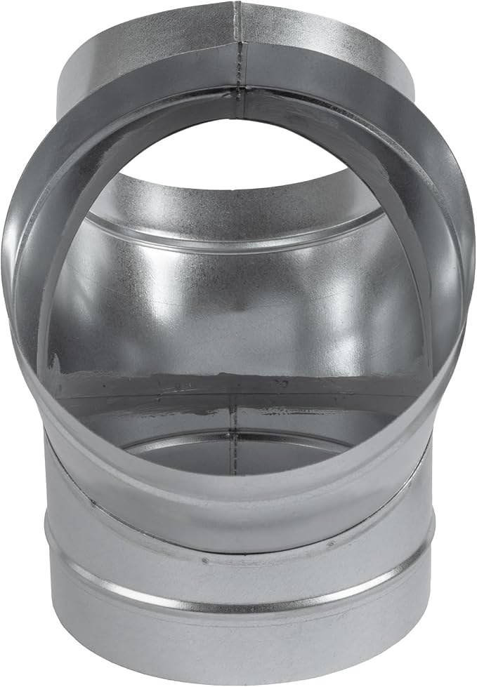 45° Degree Ø8 x 8 x 8 Inch Y Shape Duct Splitter - Image 7