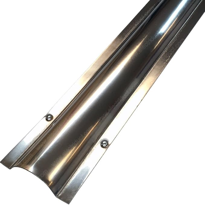 Electriduct Stainless Steel Wire Guard Surface Raceway Metal Cord Cover by Electriduct