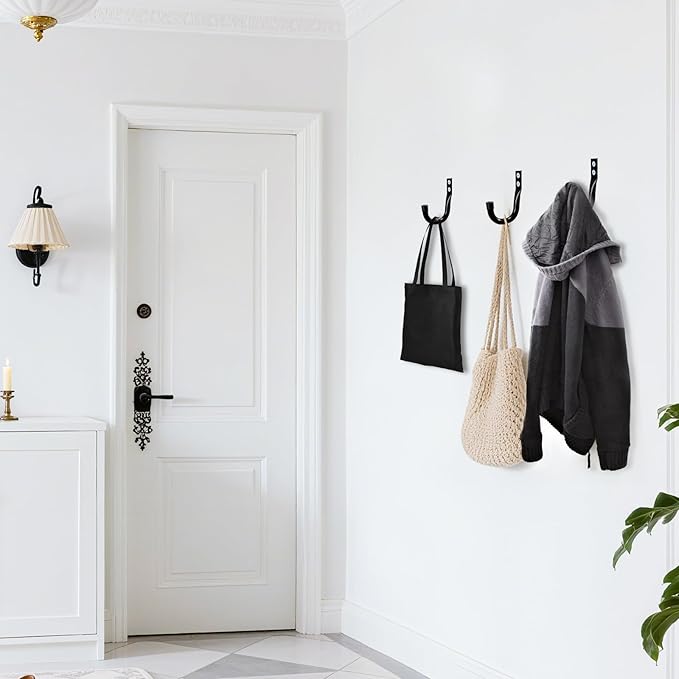 Large Metal Wall Hooks for Hanging Living Room/Bedroom/Garage - Image 5