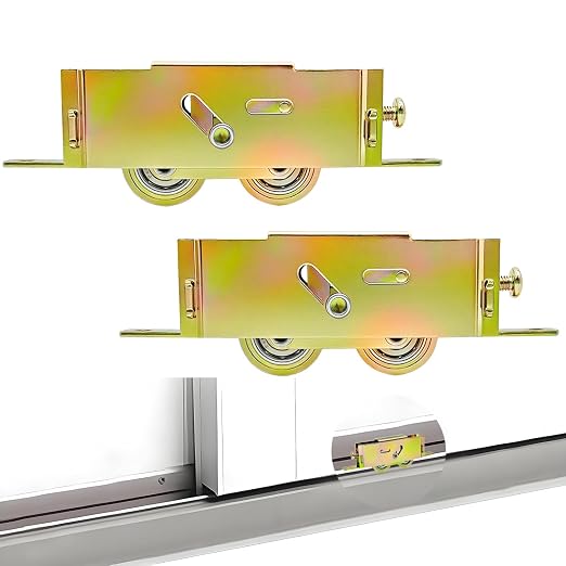 2 Pack Sliding Patio Door Tandem Roller Assembly Replacement by Unknown