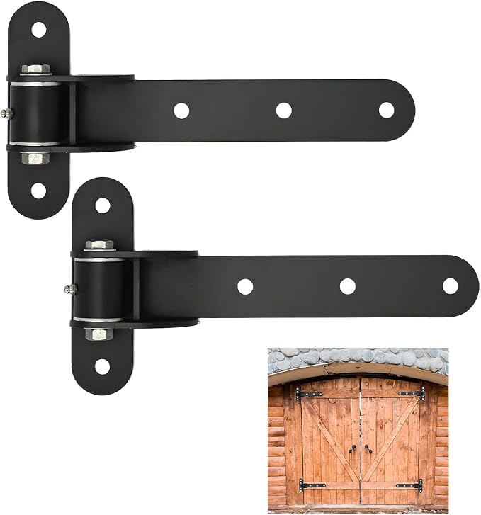 2 Pack Heavy Duty Gate Hinges, 1000 lbs Capacity | 13"Door Hinges - Image 8