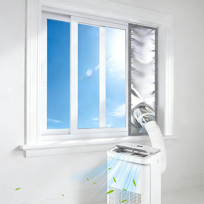 420D High Density Portable AC Window Seal Kit, Claw-Proof Pet Friendly Fabric - Image 8