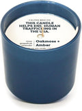 Dignity Series Oakmoss & Amber Scented Candle | 35 Hour Burn by CalyanWaxCo