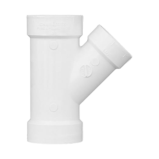 CHARLOTTE PIPE 2 x 2 x 1 1/2 DWV WYE REDUCING DWV - Image 4