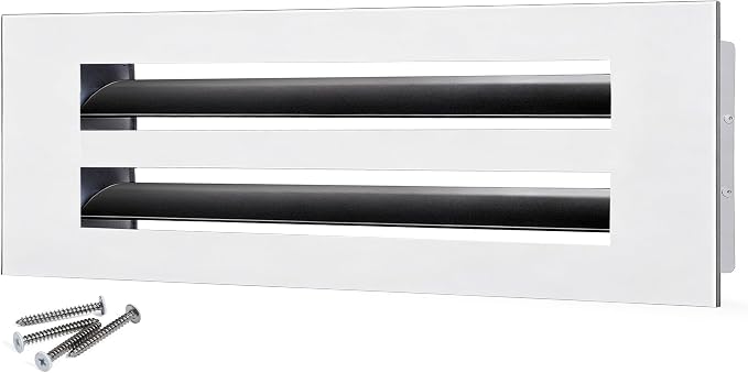 18x4 Modern AC Vent Cover, Decorative Air Vent Register Grille by Soknockk