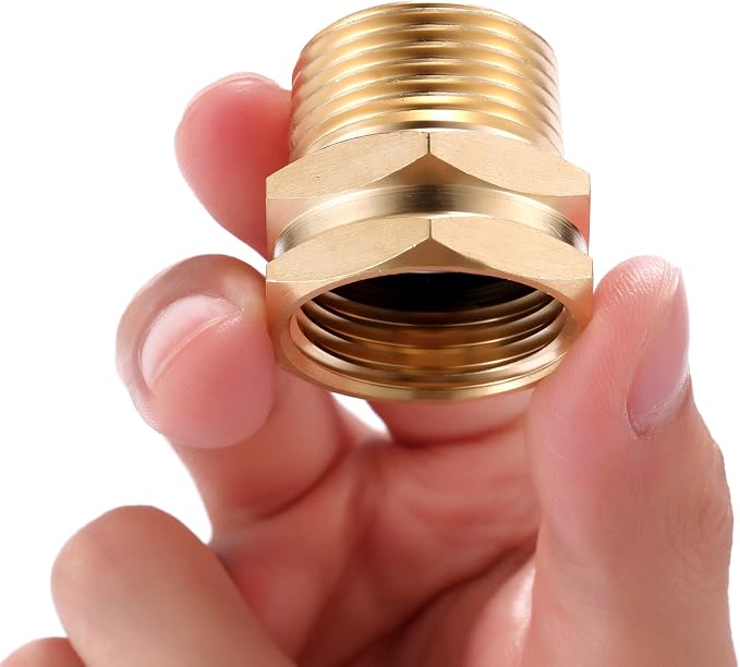 Garden Hose Adapter, 3/4" GHT Female x 3/4" NPT Male Connector | GHT to NPT - Image 7