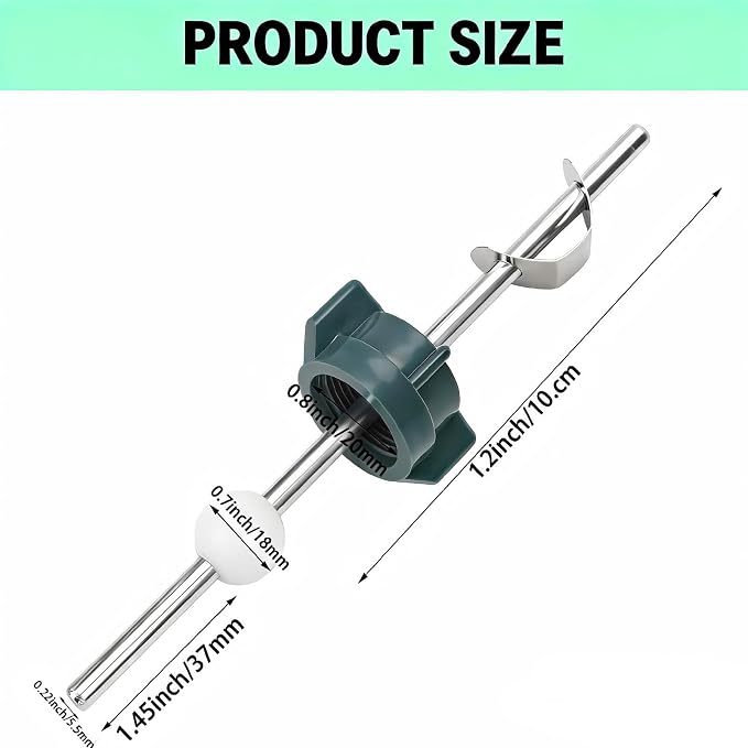 2 Pack Bathroom Sink Ball/Pivot Rod Sink Stopper Replacement Kits, Compatible - Image 2