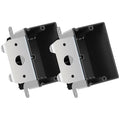 Outlet/Switch Adjustable Black Box，ETL Listed, 1-Gang Electrical Outlet Box by YQMIGU