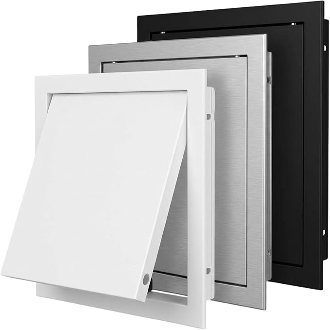 Magnetic Plumbing Access Panel for Drywall, Easy Install Wall Cover Plate for by Unknown