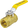 Uenede Brass 3/4 inch NPT Female Ball Valve 600 WOG, Metal Plumbing Control by Uenede