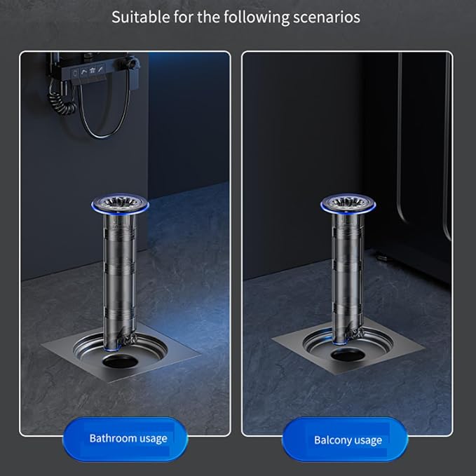 Multipurpose Drain Cores with Extendable Sewer Pipe Conveninet - Image 4