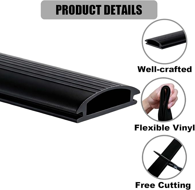 Door Threshold Vinyl Seal Replacement, Front Doorways Sill Insert - Image 3