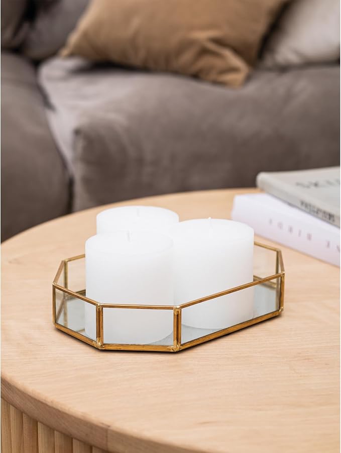 3x3 Pillar Candles Set of 3 - Image 4