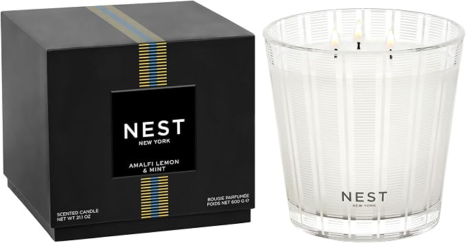 NEST New York Scented 3-Wick Candle, Amalfi Lemon & Mint by Unknown