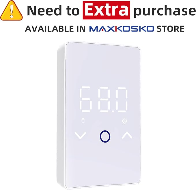 MAXKOSKO 60 sq ft Radiant Floor Heating Mat, Electric Heated In Floor Mat | - Image 8