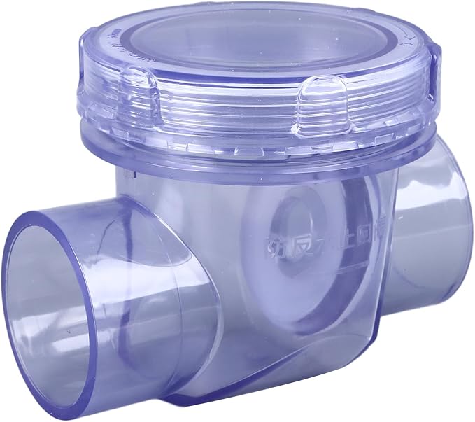 Aramox Check Valve Backwater Non Return Valve PVC Inline Check Valves Prevents - Image 2
